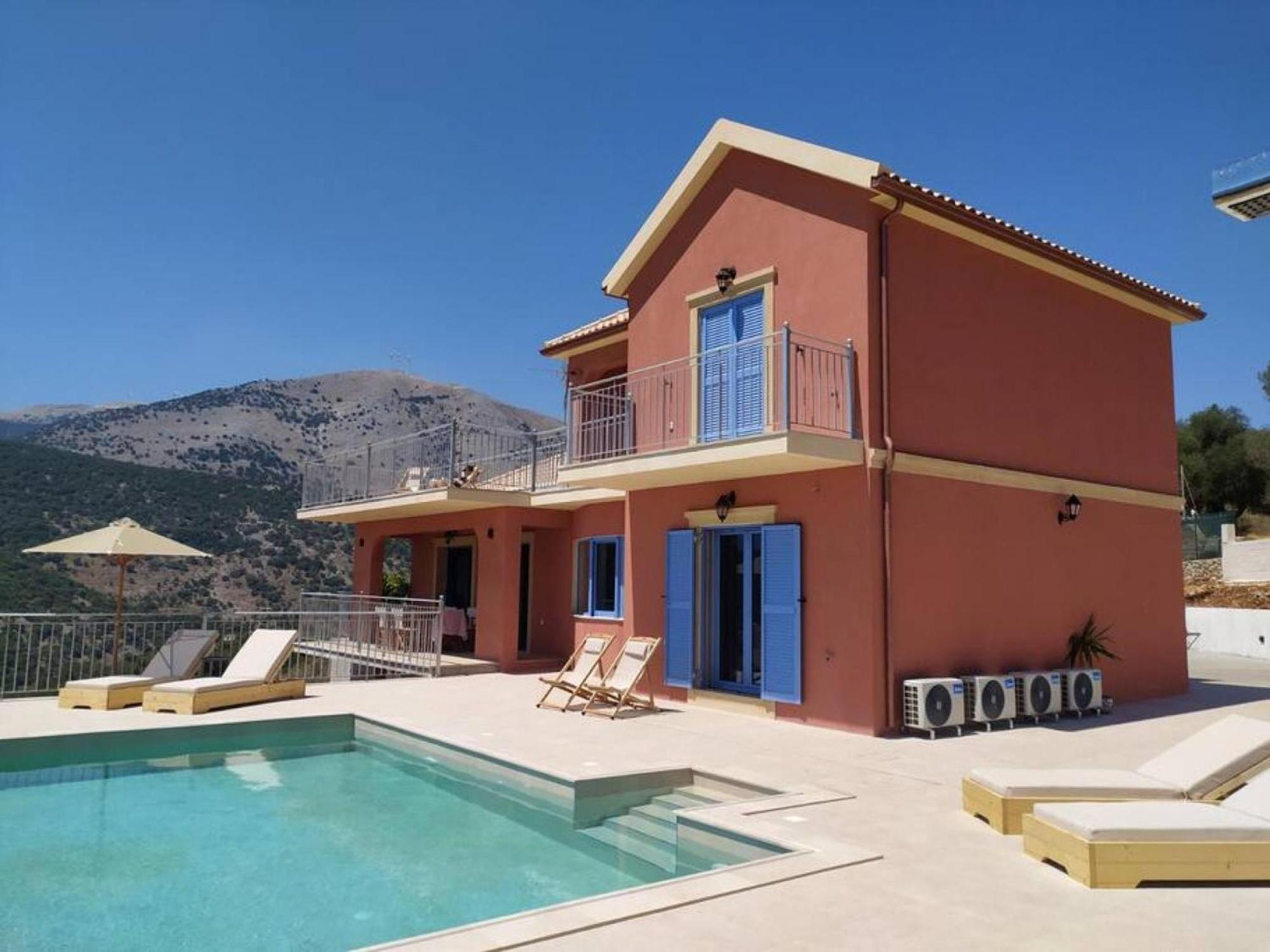 Augustela Villa Seaview Vacation Villa Agia Efimia Exterior photo